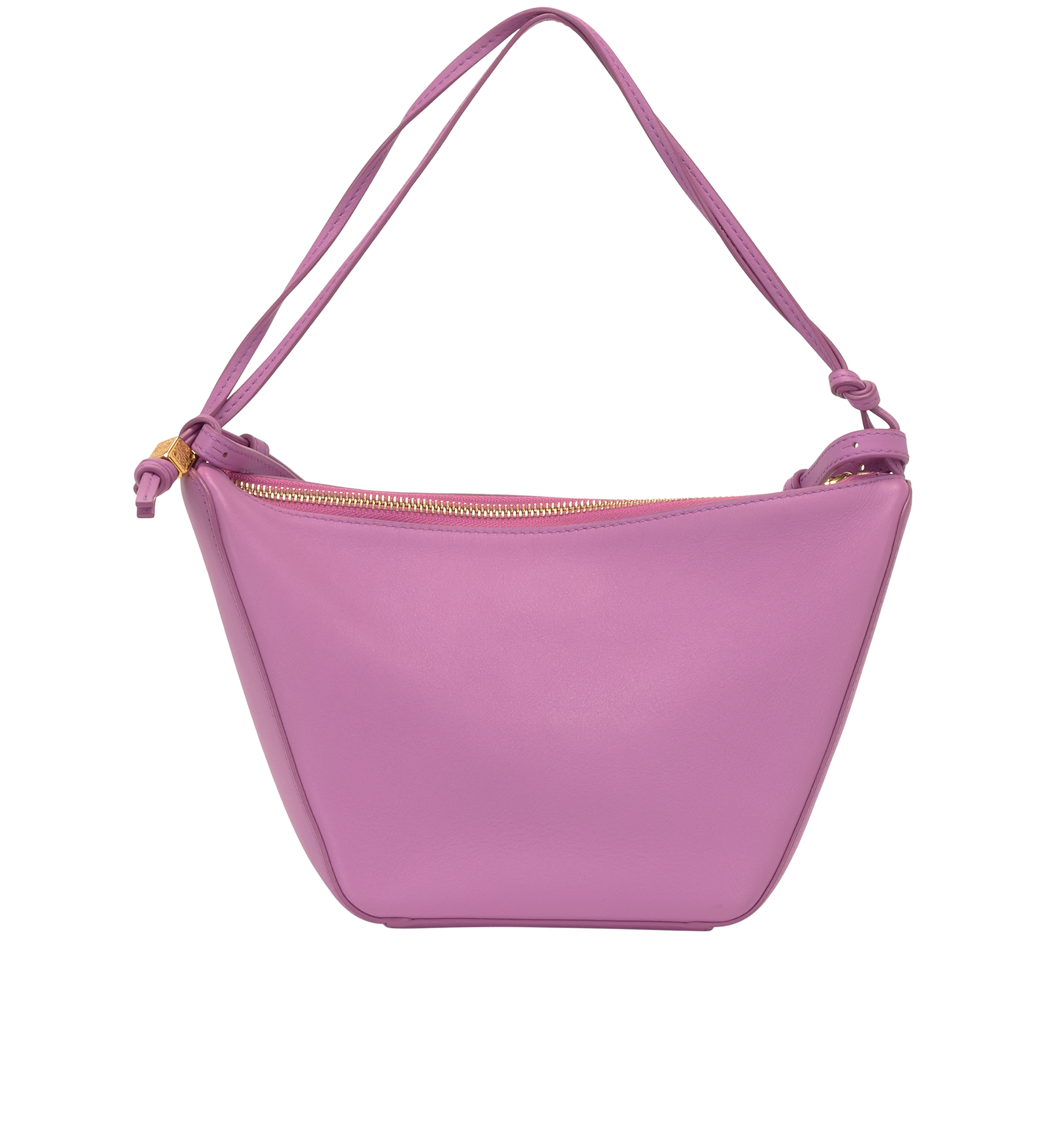 Mini Hammock Hobo, &pound;1,100, Handbags, Purple, Leather, Back view